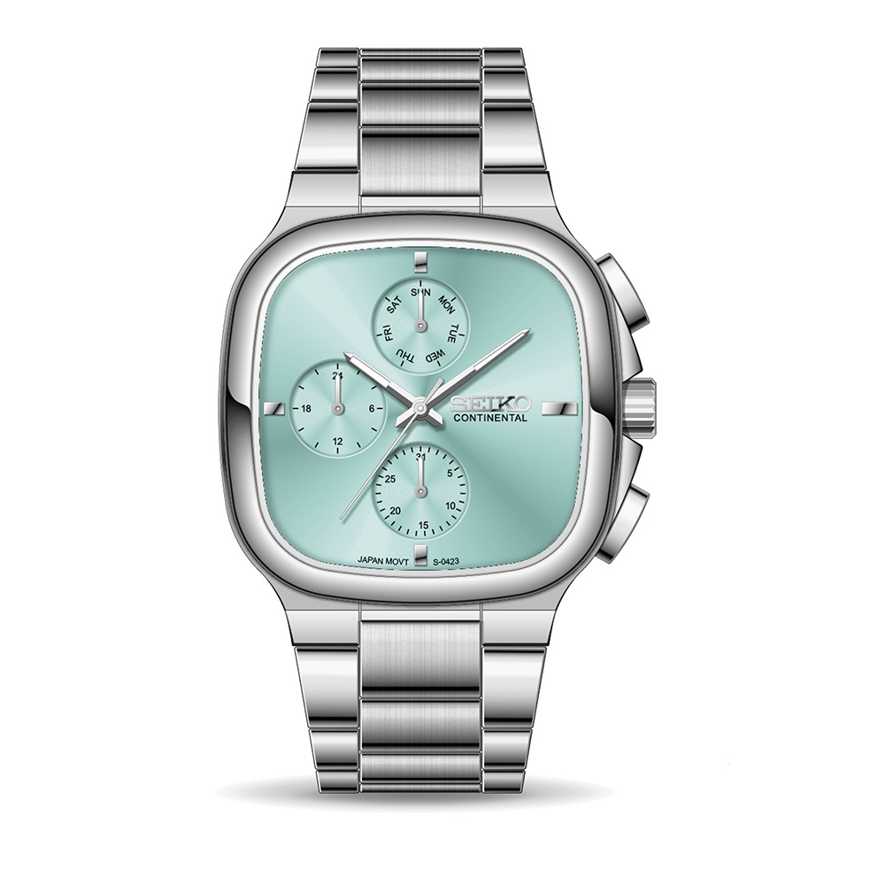 ساعت مردانه سیکو کانتیننتال فول دیت seiko s-0423
