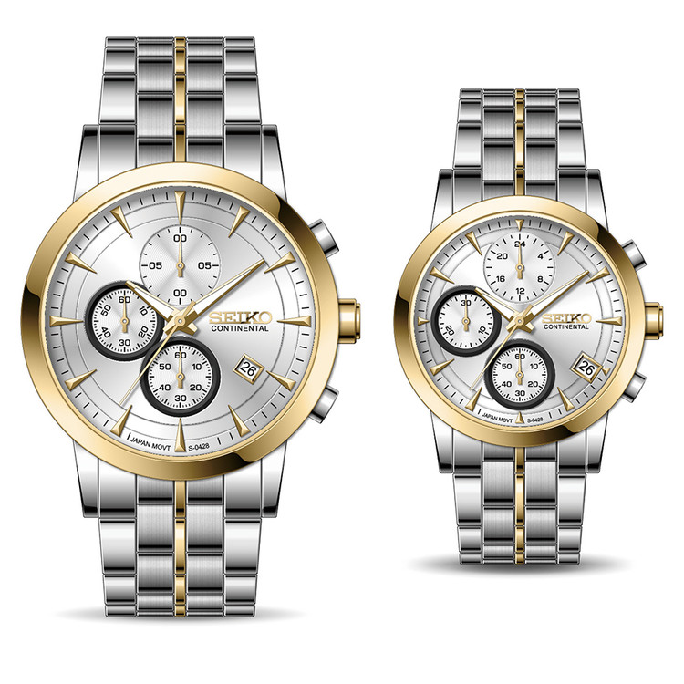 ساعت ست سیکو کانتیننتال Seiko s-0428