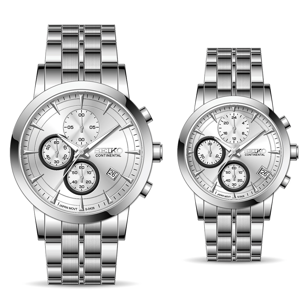 ساعت ست سیکو کانتیننتال Seiko s-0428