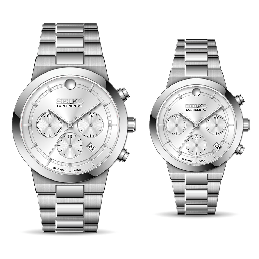 ساعت ست کورنوگراف سیکو کانتیننتال Seiko S-0426
